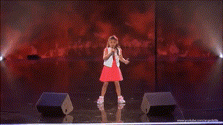 Angelica Hale ❥ 9-Year-Old Earns Golden Buzzer From Chris Hardwick - America's Got Talent 2017 HD